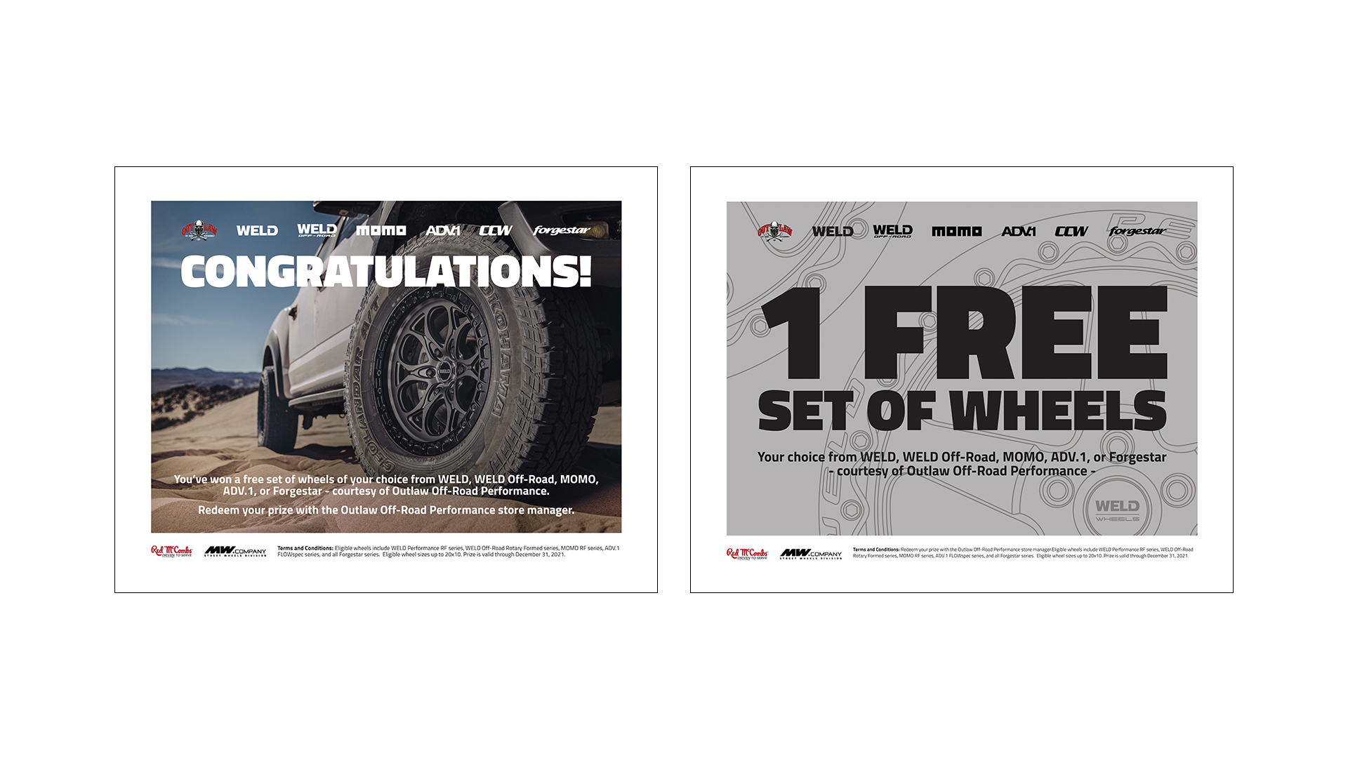 free wheels postcard